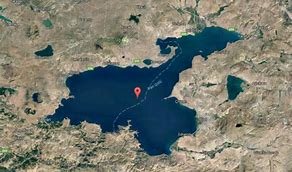 Location of sunken castle ruins in Lake Van.jpg